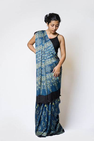 Ajrakh Modal Silk