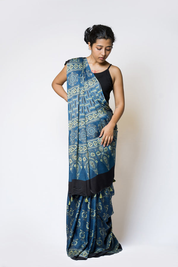 Ajrakh Modal Silk