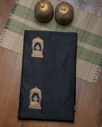Mashru Satin Window Buta Saree