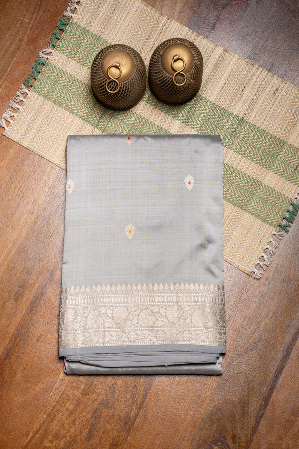 Meena Buti Katan Benarasi Saree