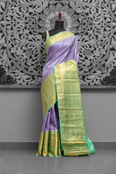 All Over Brocade Big Border Gadwal Saree